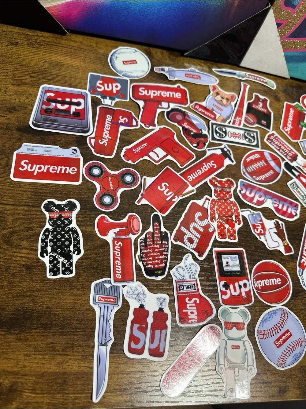 Supreme pack of 50pcs premium stickers